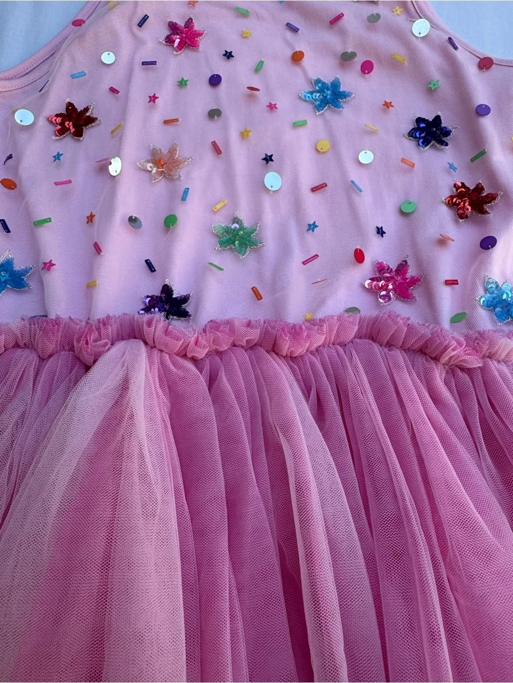 Tutu Du Monde Star Sprinkles Tutu Dress Candy Floss Girls Size 8-9